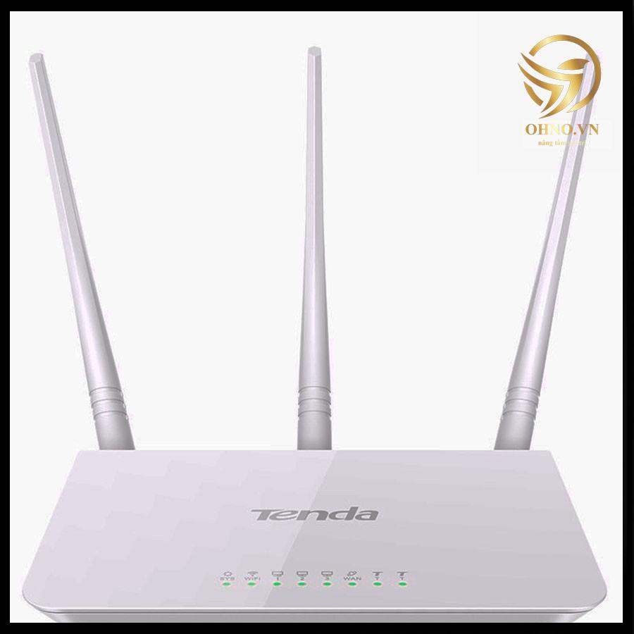 Thiết Bị Modem Phát Wifi Tenda F303 3 Anten 300 Mps Cục Phát Sóng Wifi Tốc Độ Cao 3 Râu -hàng chính hãng