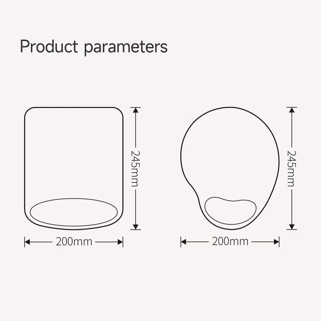 Tấm Lót Chuột Chơi Game Xiaomi Youpin Oak Bằng Chất Liệu Tự Nhiên Thân Thiện Với Da Hàng nhập khẩu