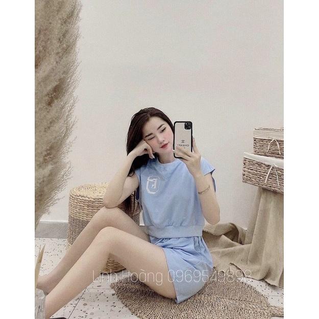Sét bộ thể thao đùi chất liệu umi tre trung cá tính kèm hình thật