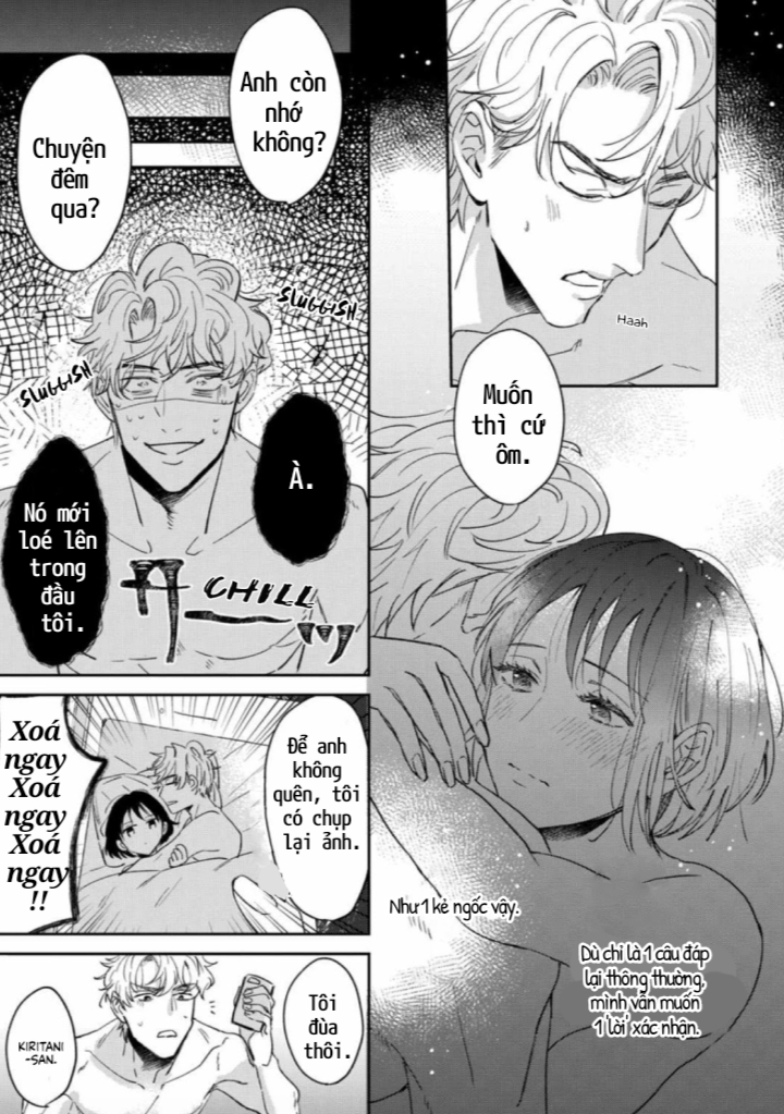 tôi không thể chỉ biết yêu thôi - cấp trên hay soi mói và cấp dưới nghiện mùi chapter 1 39