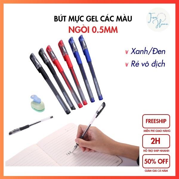 Bút Mực Gel Ngòi 0.5mm - Bút mực Xanh / Đen