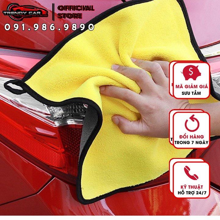 Khăn Lau Kính Xe Hơi Siêu Thấm Nước, Bụi Bẩn - Không Kể Lại Vết Bẩn