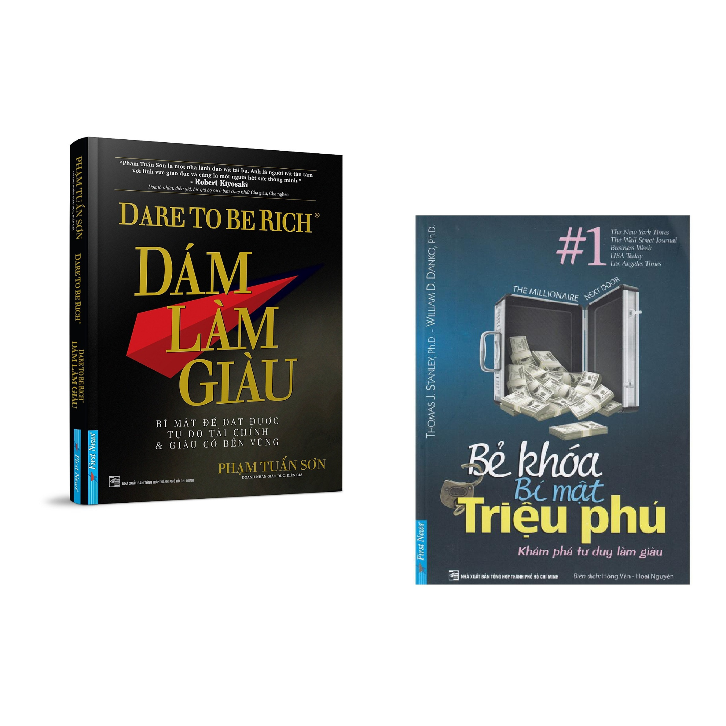 Combo 2 cuốn sách: Dám Làm Giàu + Bẻ Khóa Bí Mật Triệu Phú