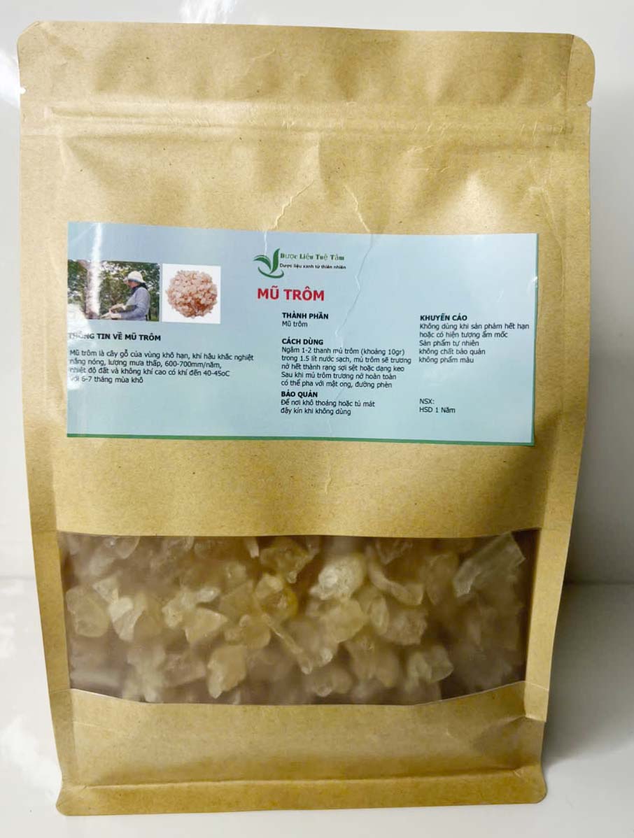 Mủ trôm tự nhiên - Gói 500gr - Thanh nhiệt cho mùa hè
