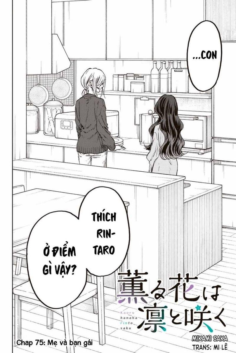 the fragrant flower blooms with dignity - kaoru hana wa rin to saku chapter 75 2