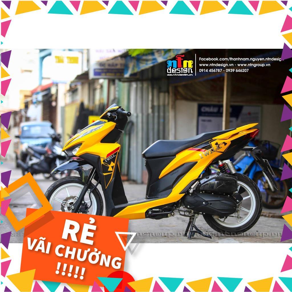 Tem Rời Vario Mẫu Vàng Đen