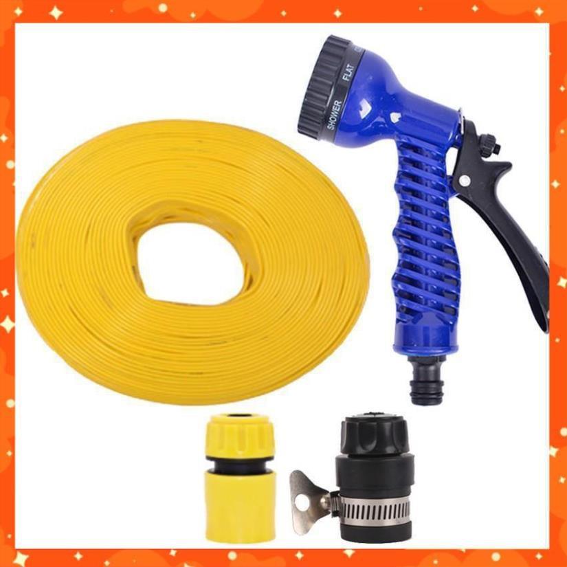 Bộ dây tăng áp 3 lần vòi xịt nước rửa xe,tưới cây loại 3-5m 206843