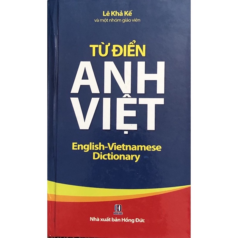 ￼Sách - Từ Điển Anh - Việt (bìa cứng)
