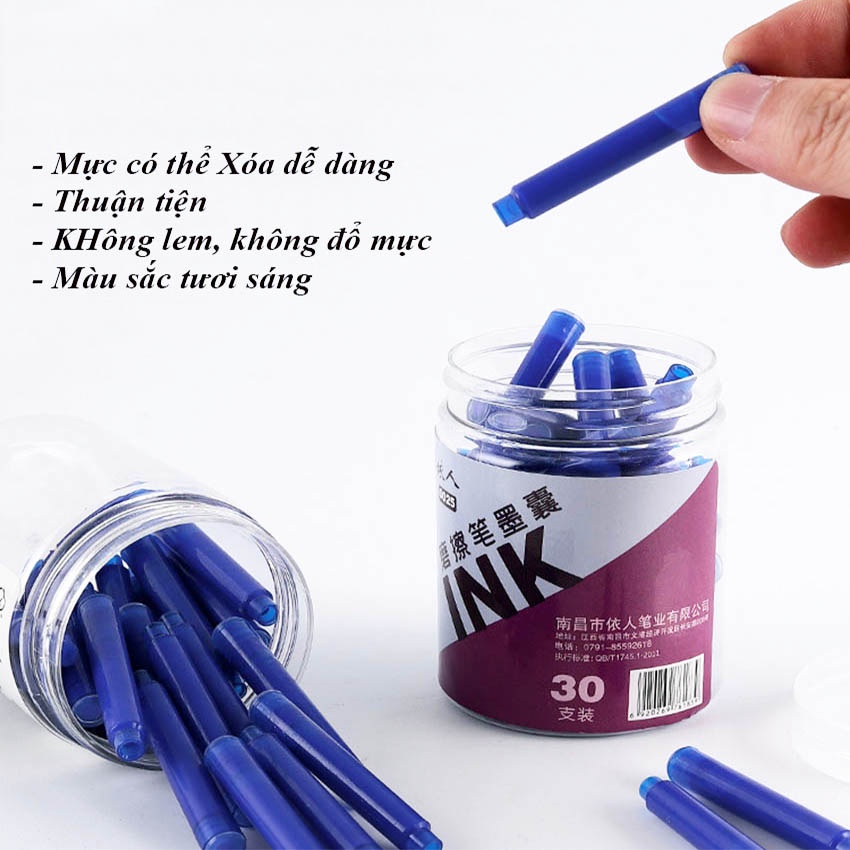 Combo 10 ống mực xóa được - Chọn màu