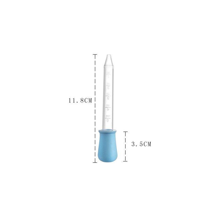 Ống Bón Sữa/ Thuốc Cho Bé, Đầu Bóp Silicon Mềm - Dung Tích 5ml