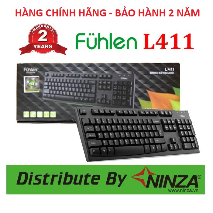 Hình ảnh Bàn phím fuhlen L411 - hàng chính hãng