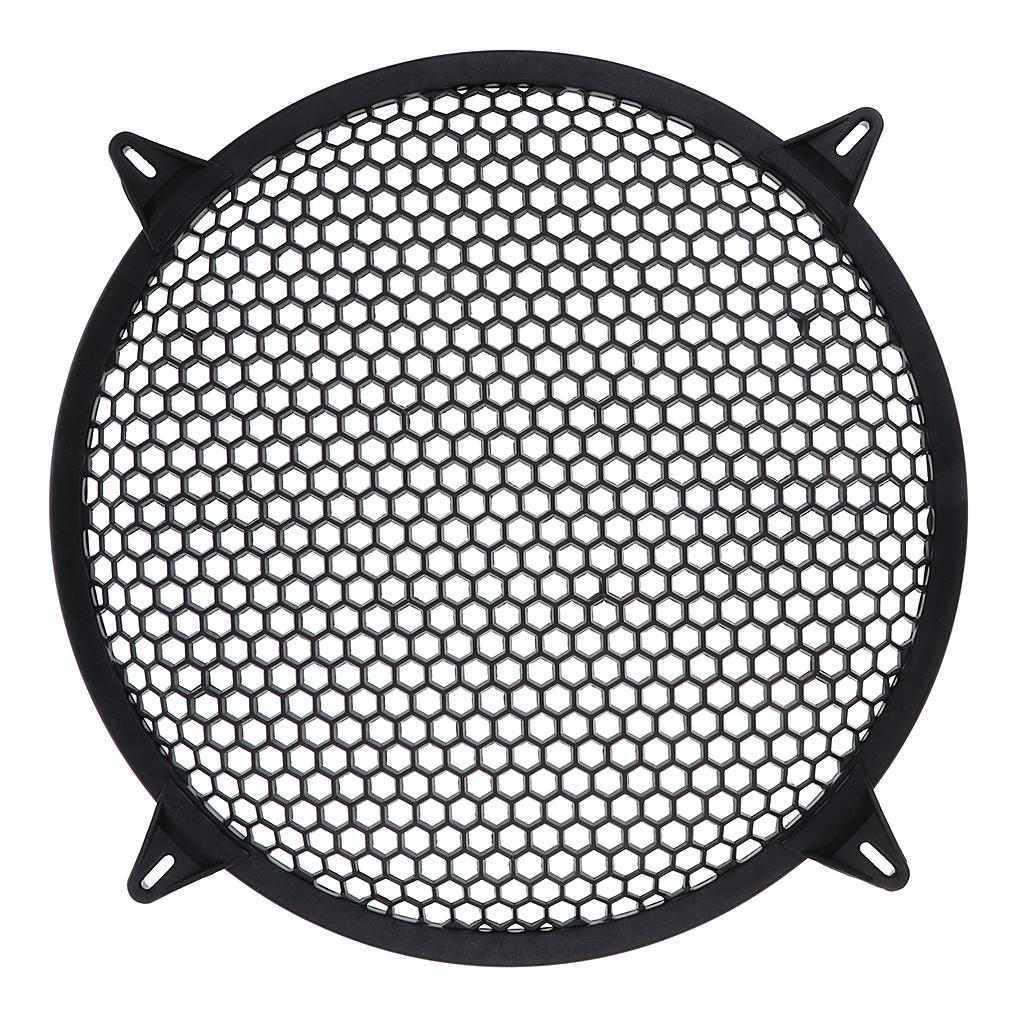 2X 12'' Subwoofer Speaker Mesh Grill Grille Protective Cover Guard