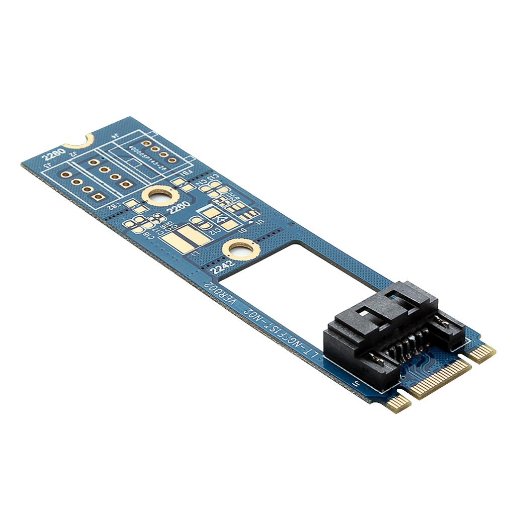M.2   Key to  III 7 Pin SSD Converter Board Card,