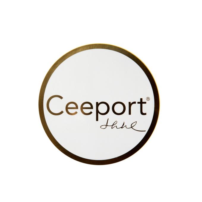 72 Sticker Thanh Tẩy Ceeport - Logo Halfcut tròn 3cm chống thấm bề mặt