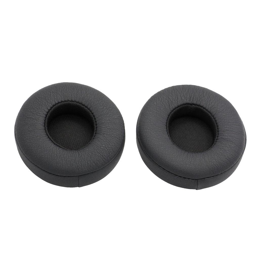 Headphones Ear Pads Cushions Covers Replacement for 2 Black