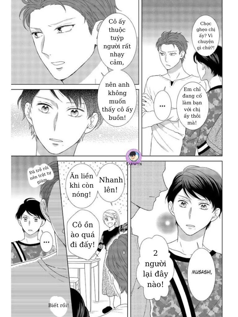 sự quyến rũ ngọt ngào: dưới cùng một mái nhà với người tôi ghét! chapter 2 24