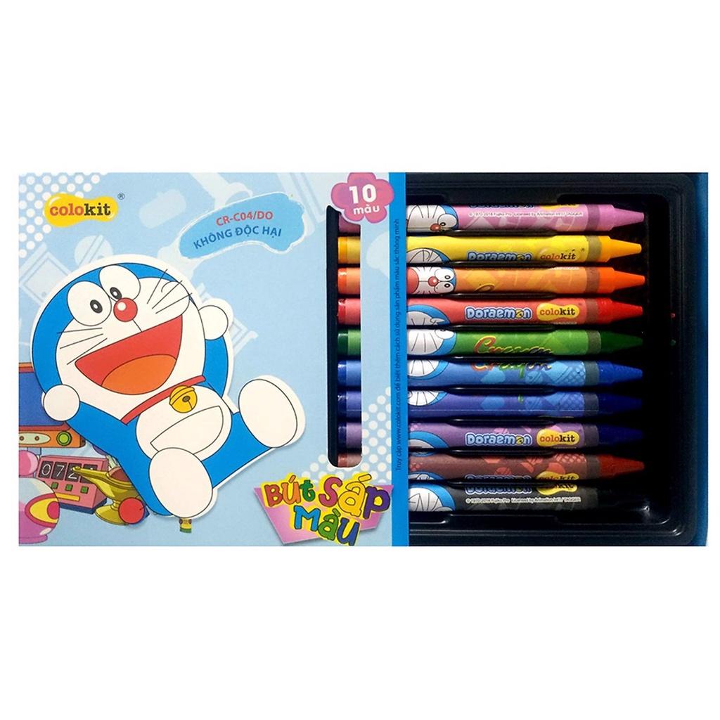 Bút sáp màu Doraemon Colokit Thiên Long