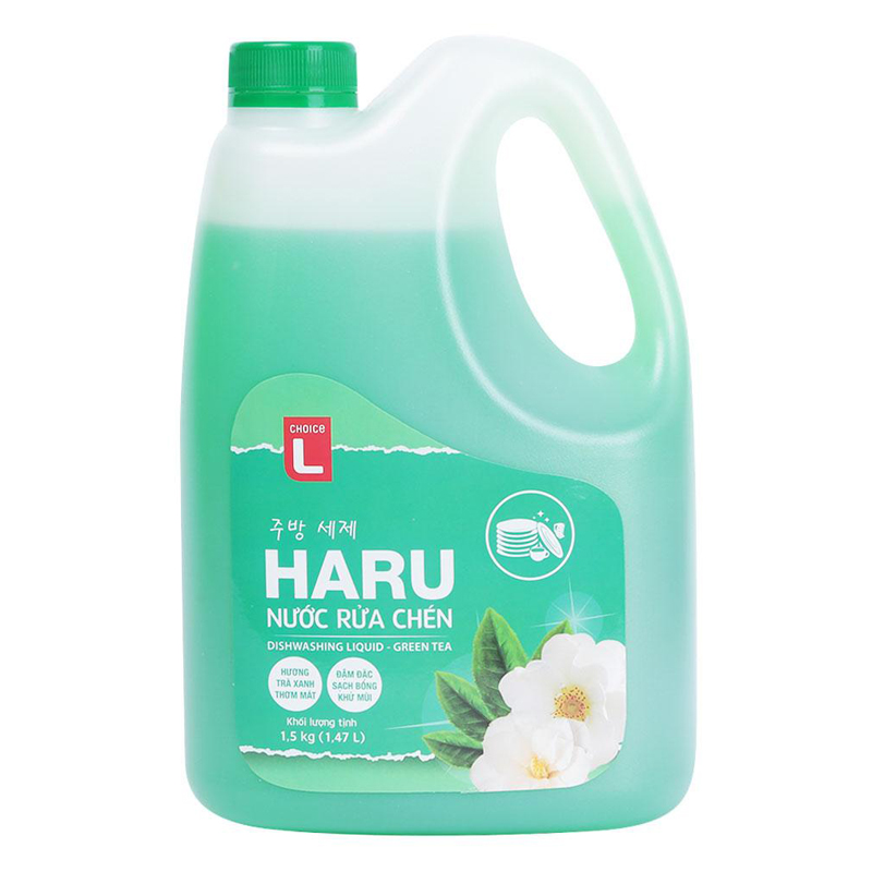 Nước Rửa Chén Choice L Trà Xanh 1.5kg