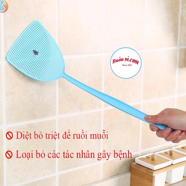 Vỉ đập ruồi nhặng tiện ích cán dài dạng dẹt 01207