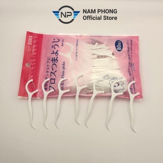 Tăm chỉ nha khoa SUKA công nghệ Nhật Bản, sợi nhỏ, siêu dai, chăm sóc vệ sinh răng miệng an toàn - namphong_store