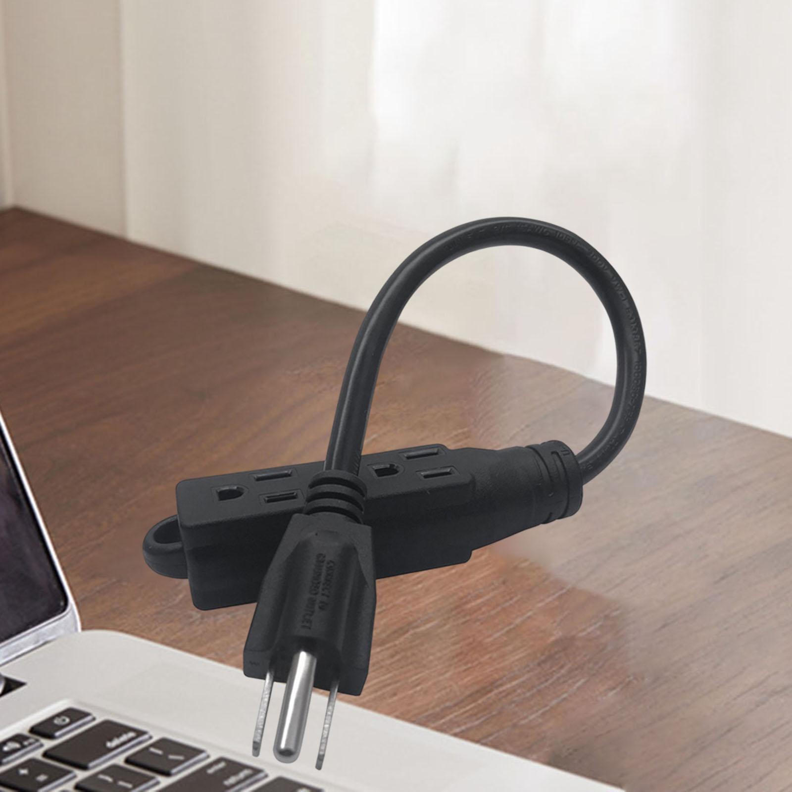 US Power Extension Cord Cable 5-15P to 5-15R Universal Multifunctional