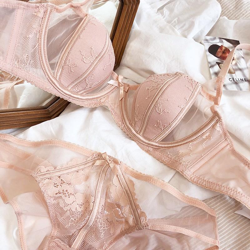 Bộ đồ lót B058 có gọng mút mỏng pha lưới cao cấp,sexy ,quyến rũ