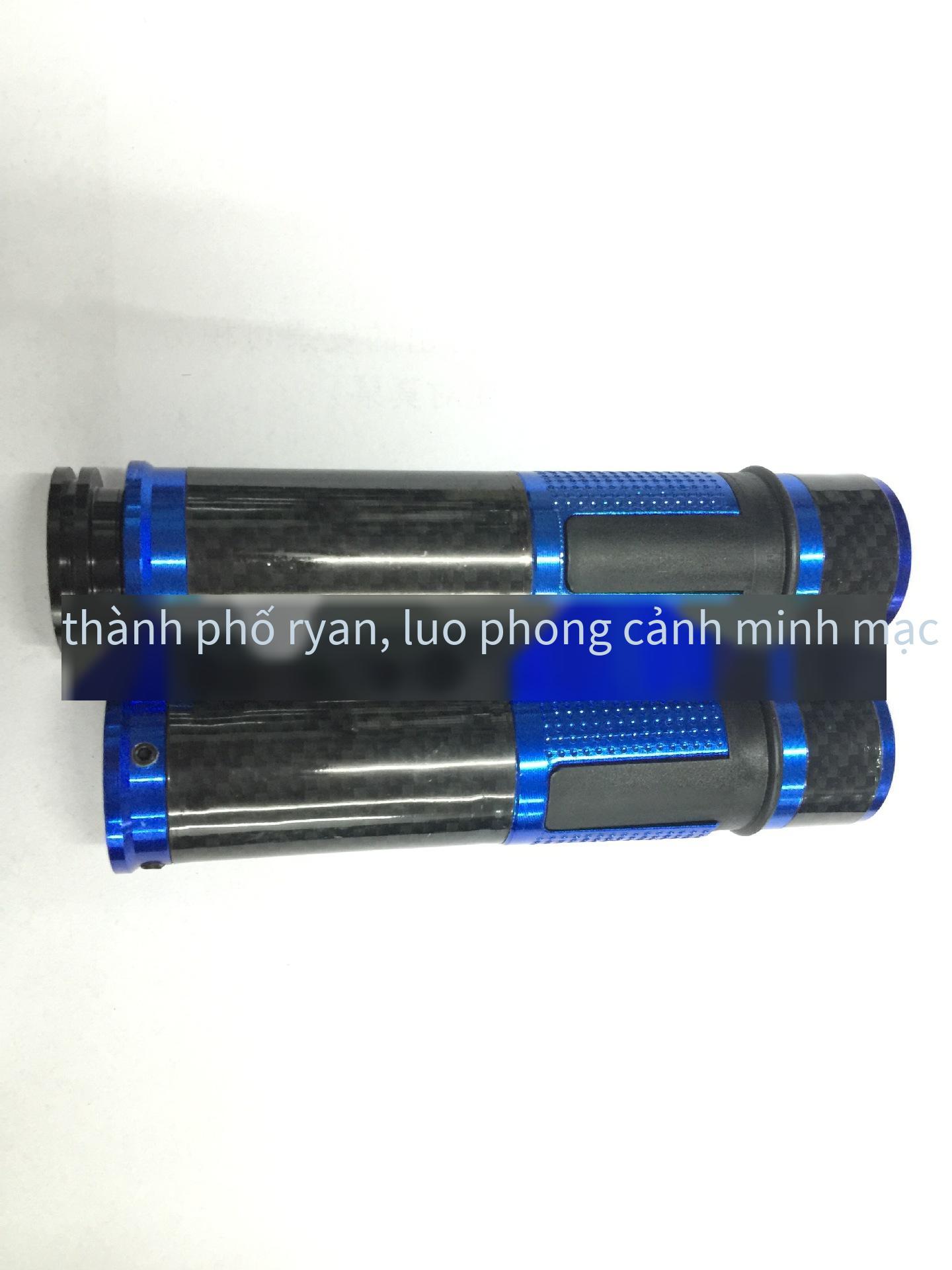 Phong cách mới nhất máy dầu xe máy xe điện xe địa hình tay cầm bằng sợi carbon sửa đổi tay cầm ga dầu tay ga loại tay cầm màu