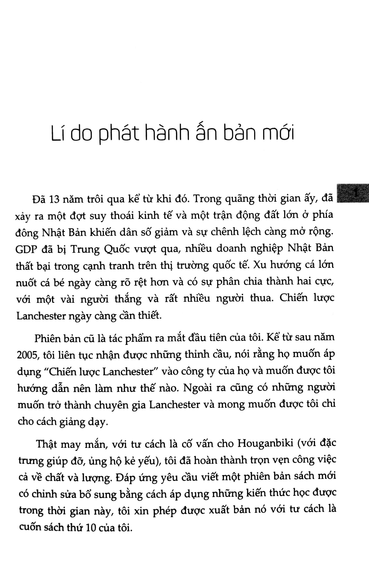 Chiến Lược Lanchester - Cạnh Tranh Bằng Khoa Học Thị Phần