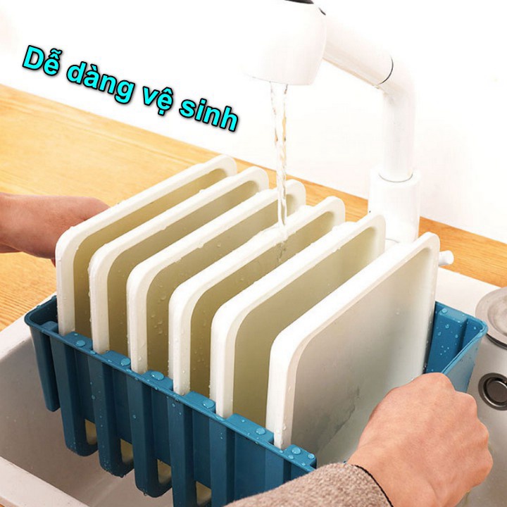 KỆ 6 TẦNG NHÀ BẾP ĐỂ GỌN ĐỒ ĐỂ BÀN HOẶC TREO TƯỜNG PP CAO CẤP