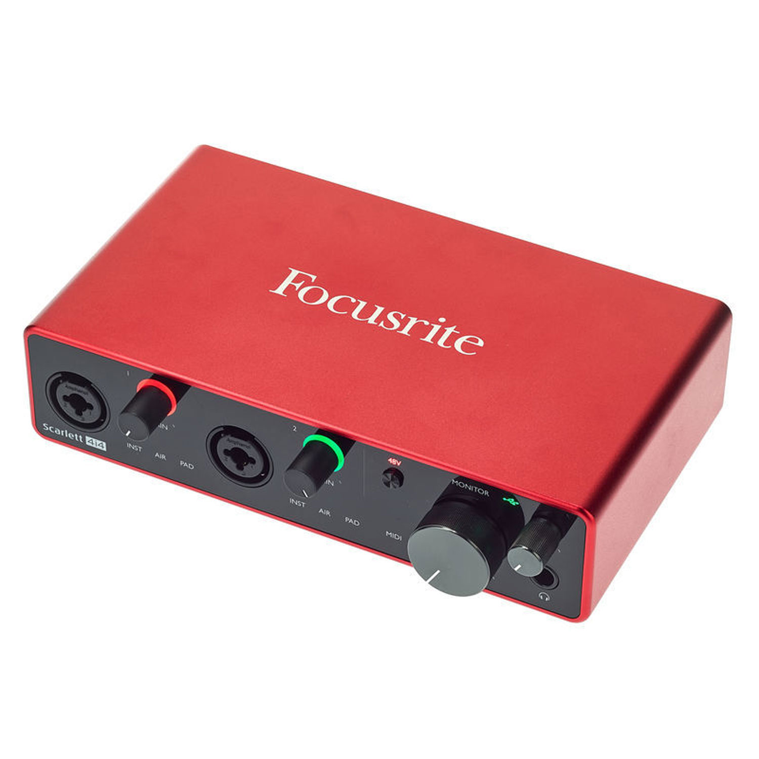 Focusrite Scarlett 4i4 Gen 3 Sound Card Âm Thanh Hàng Chính Hãng - Focus USB Audio Interface SoundCard  (3rd - Gen3) - Kèm Móng Gẩy DreamMaker