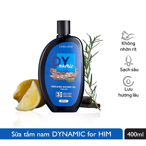 Sữa Tắm Nước Hoa Laura Anne Dynamic  - For Him