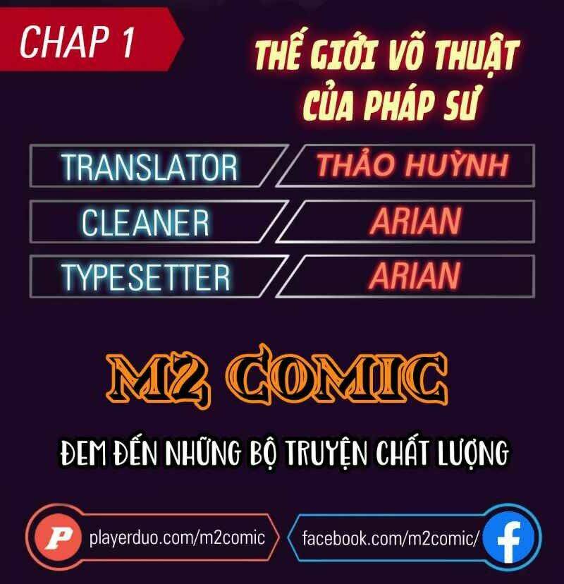 thế giới võ thuật của pháp sư chapter 1 2