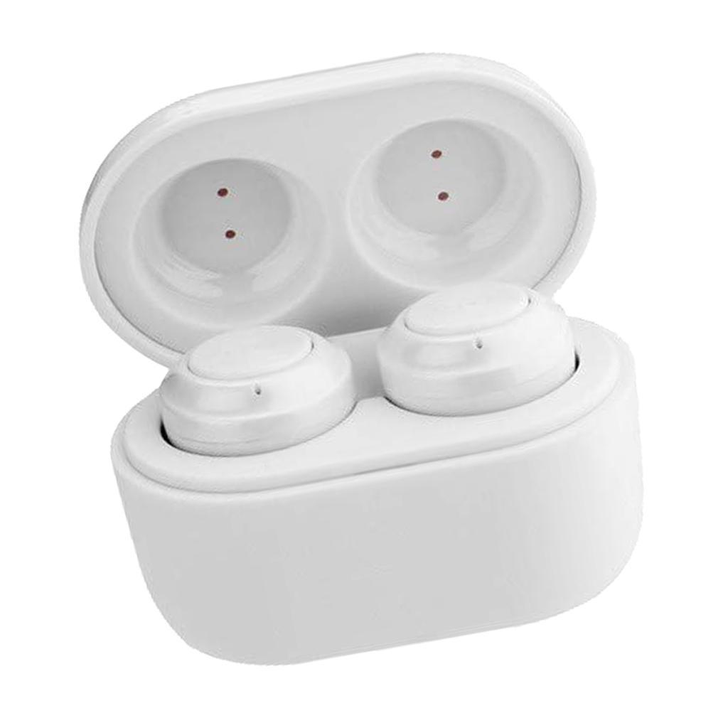 Handsfree Mini Bluetooth Headphones Wireless Earphones White