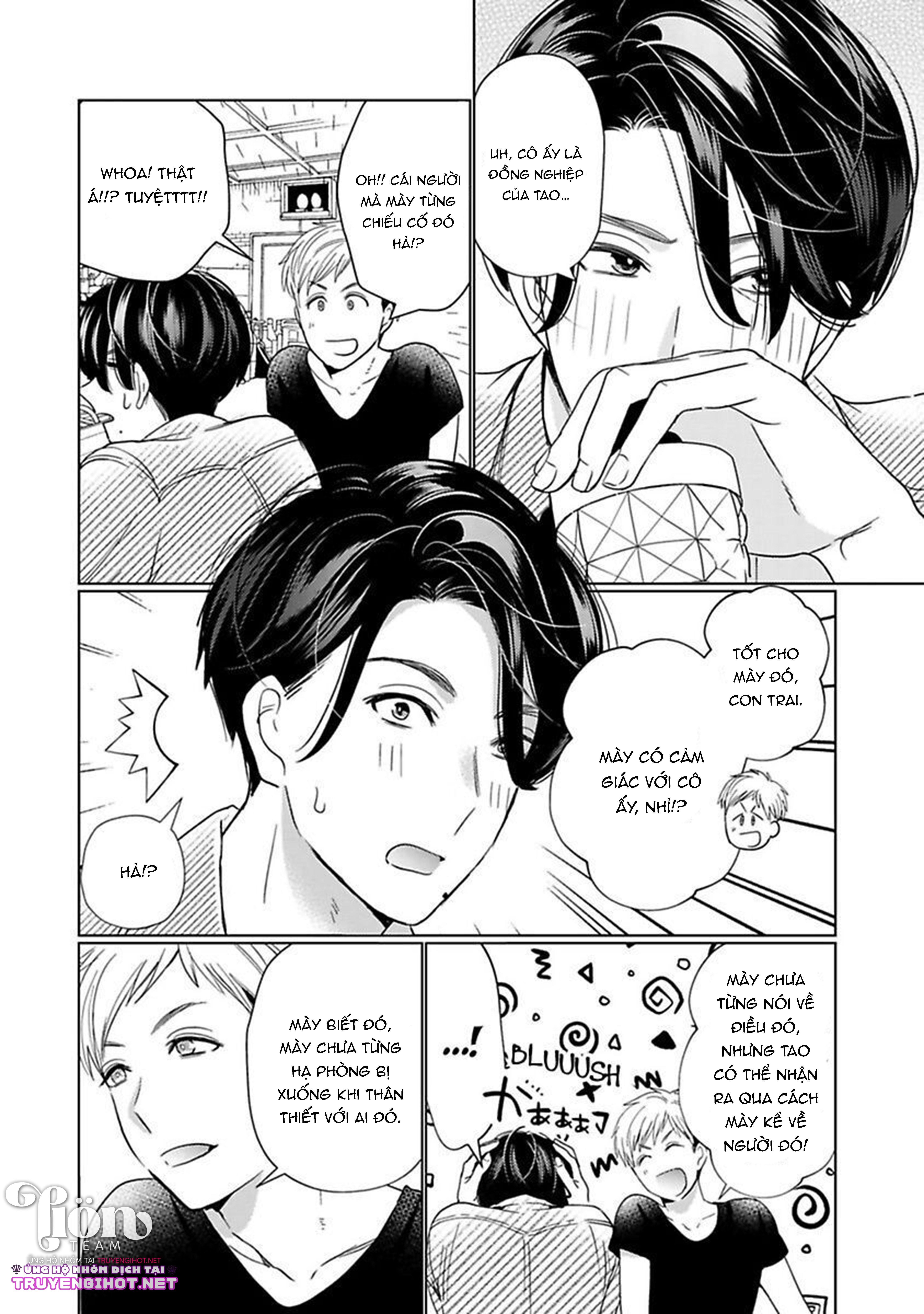 [18+] đồng râm gặp nhau chapter 3.2 9