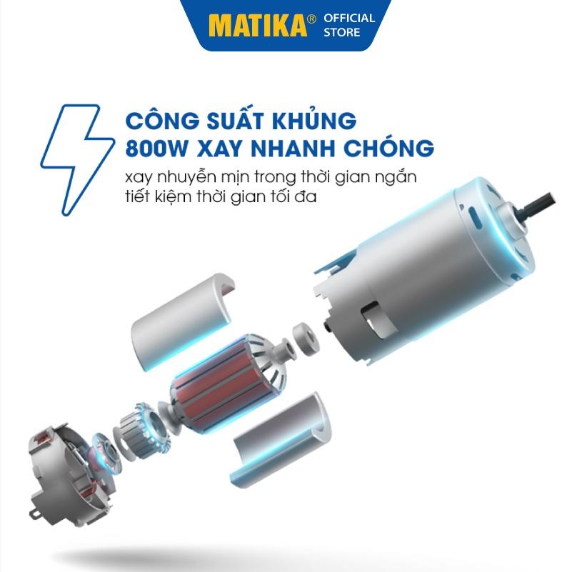 Máy Xay Sinh Tố Cầm Tay MATIKA Đa Năng MTK-3131 - Hàng Chính Hãng