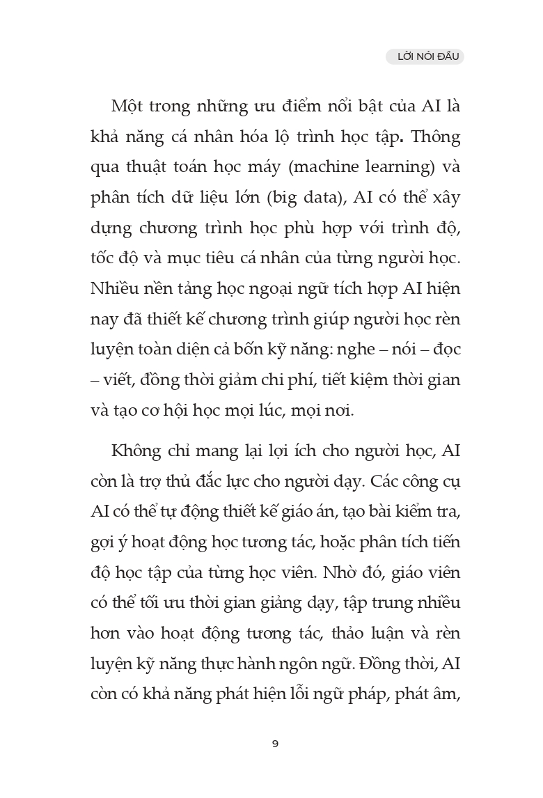 Học Ngoại Ngữ Siêu Tốc Cùng AI