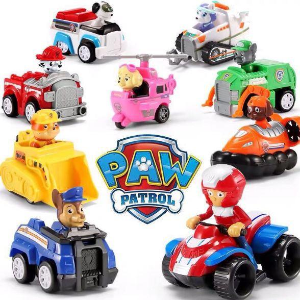 Chó cứu hộ Paw Patrol A8, A9, A11, mô hình 6 con, 7 con, 8 con, 9 con đồ chơi cho các bé