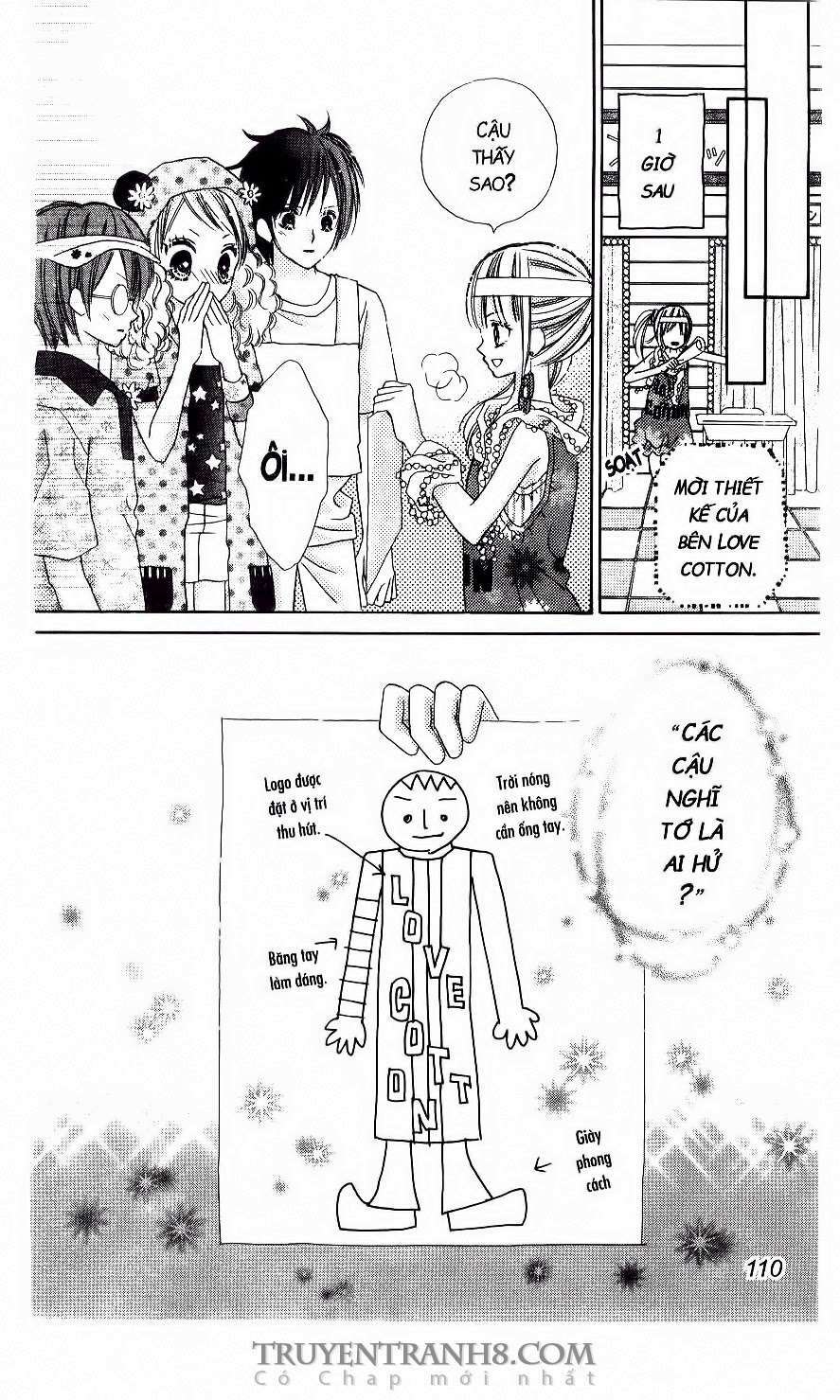 tiệm thời trang, love cotton chapter 22 23
