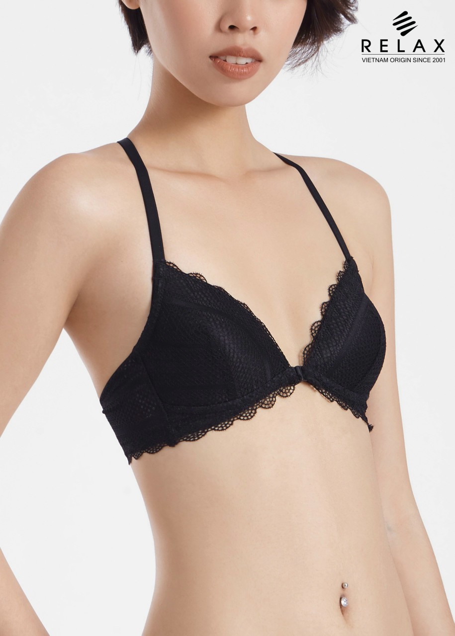 Áo lót nữ ren không gọng mút mỏng kiểu dáng sexy RAY002