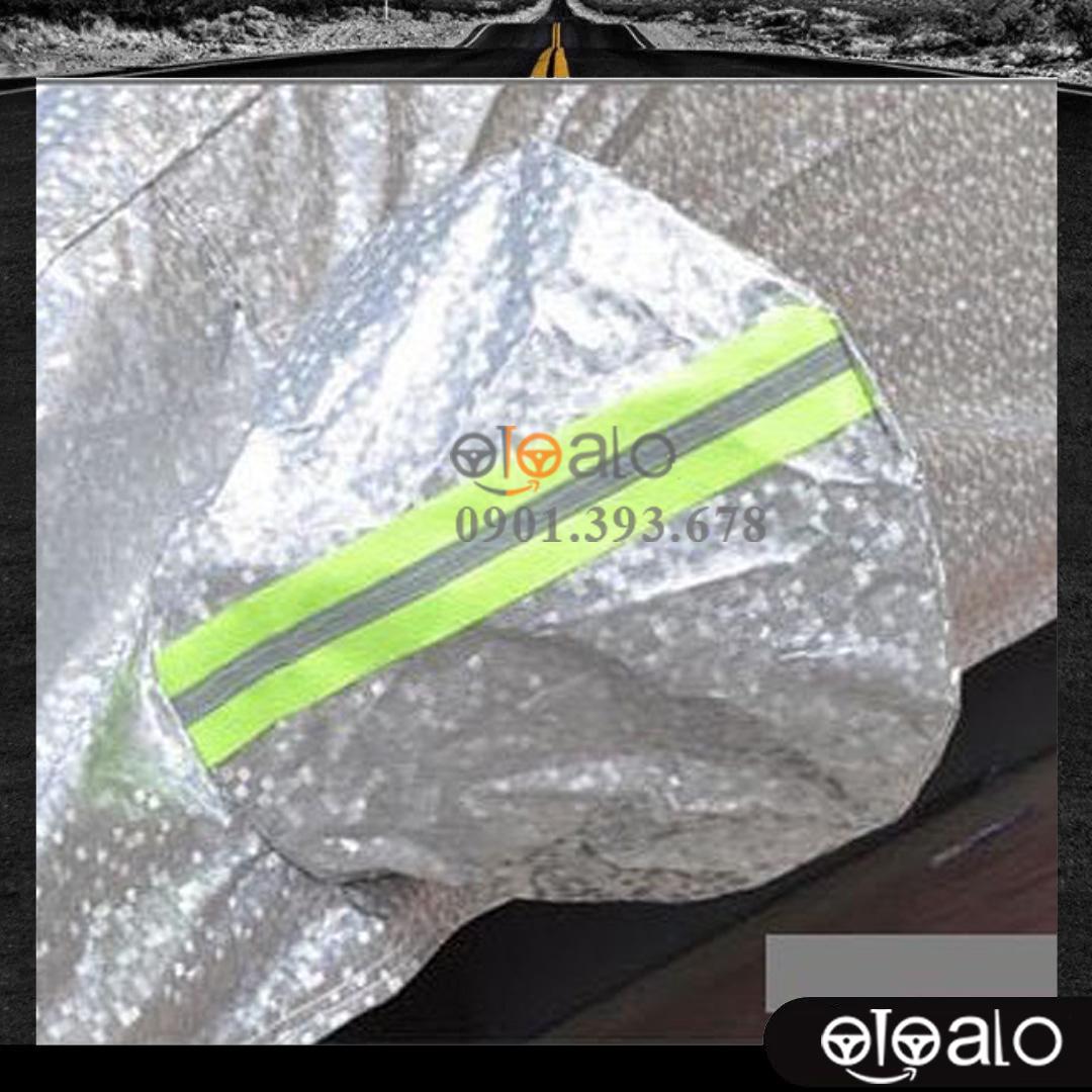 Bạt trùm phủ nửa nóc xe Daewoo Lacetti cải dù 3 lớp cao cấp BPNX - OTOALO