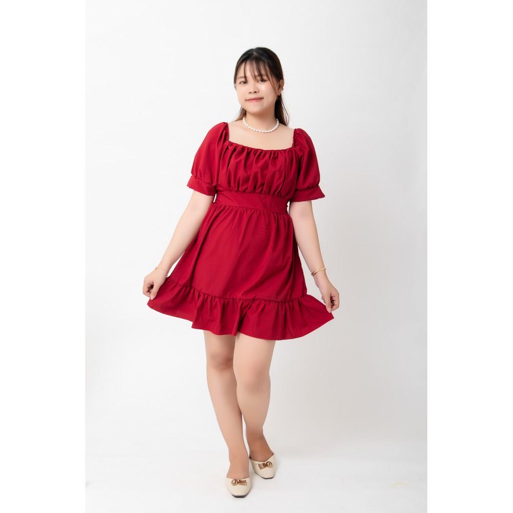 ĐẦM HOA NƠ LƯNG BIGSIZE