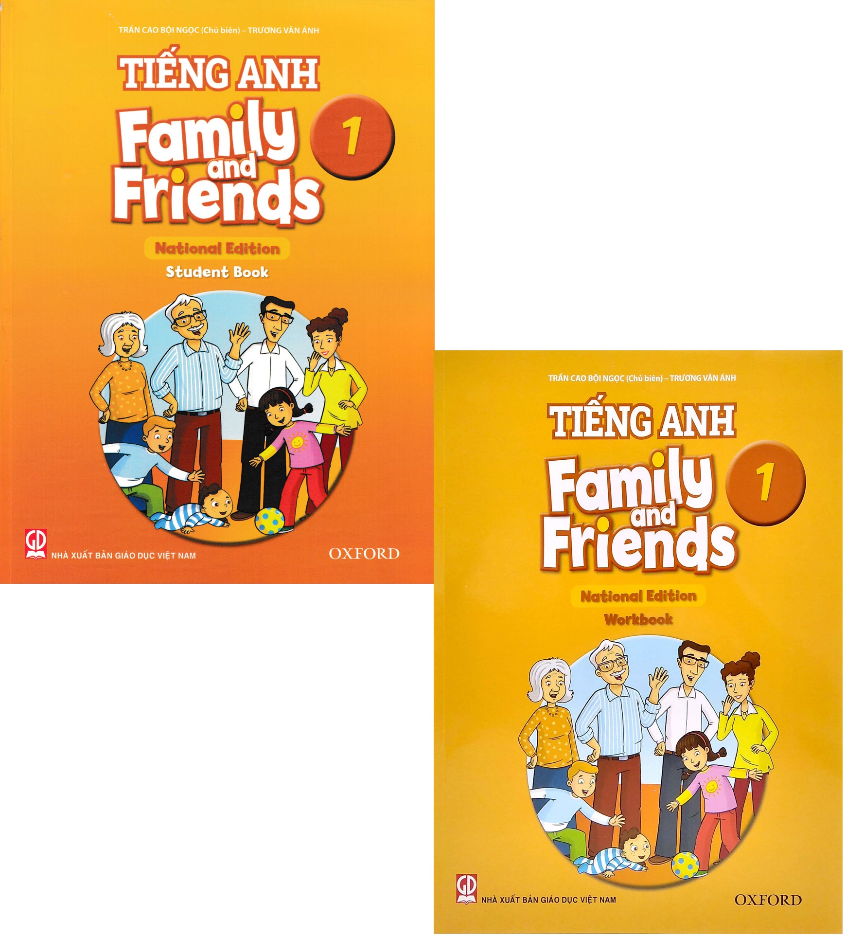 TIẾNG ANH 1 - FAMILY AND FRIENDS (NATIONAL EDITION) - STUDENT BOOK + WORKBOOK