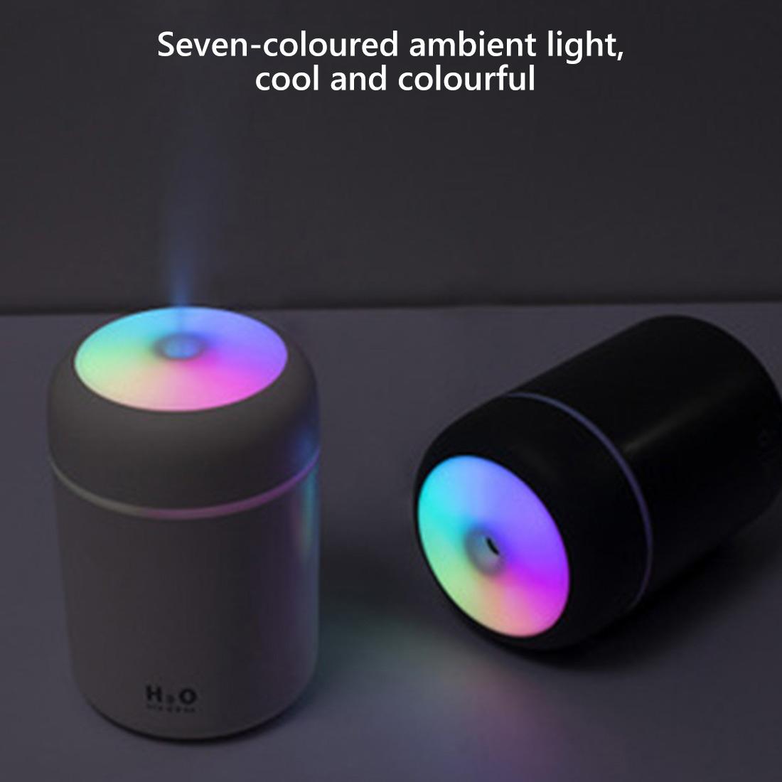 Mới Máy Lọc Không Khí LED Máy Tạo Độ Ẩm Không Khí Máy Khuếch Tán Tinh Dầu Phun Sương Tạo Ẩm Không Khí Thơm Nước Hoa Nội Thất Ô Tô Nước Hoa Phụ Kiện