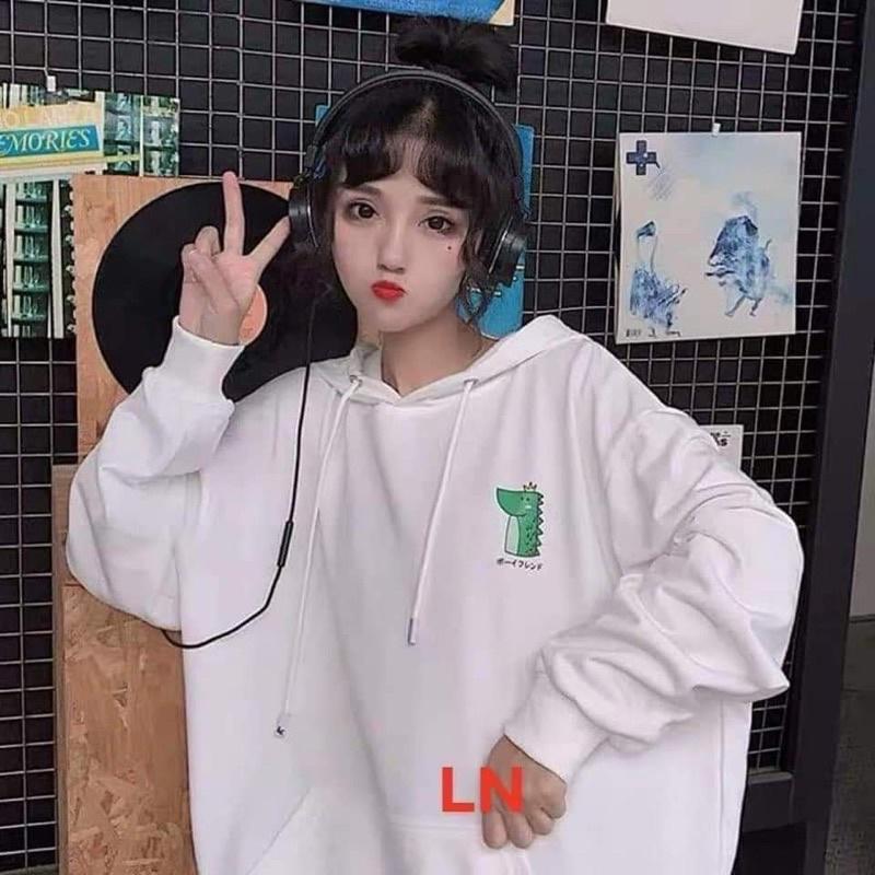 Áo hoodie logo khủng long DA6
