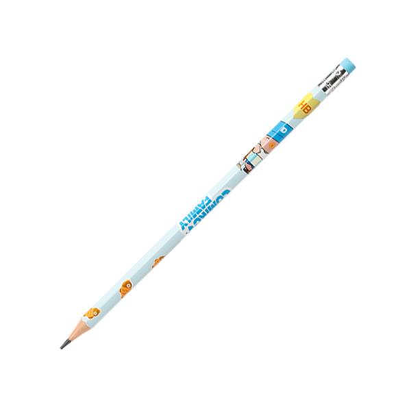 Bút Chì Lục Giác Comiko HB - Deli EC068-HB - Màu Xanh Dương