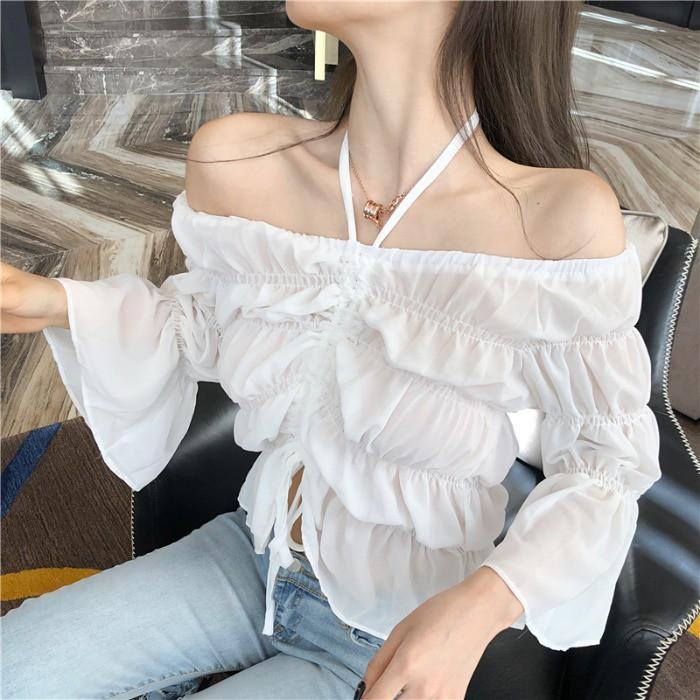 ÁO KIỂU YẾM BUỘC DÂY RÚT PHONG CÁCH CÁ TÍNH