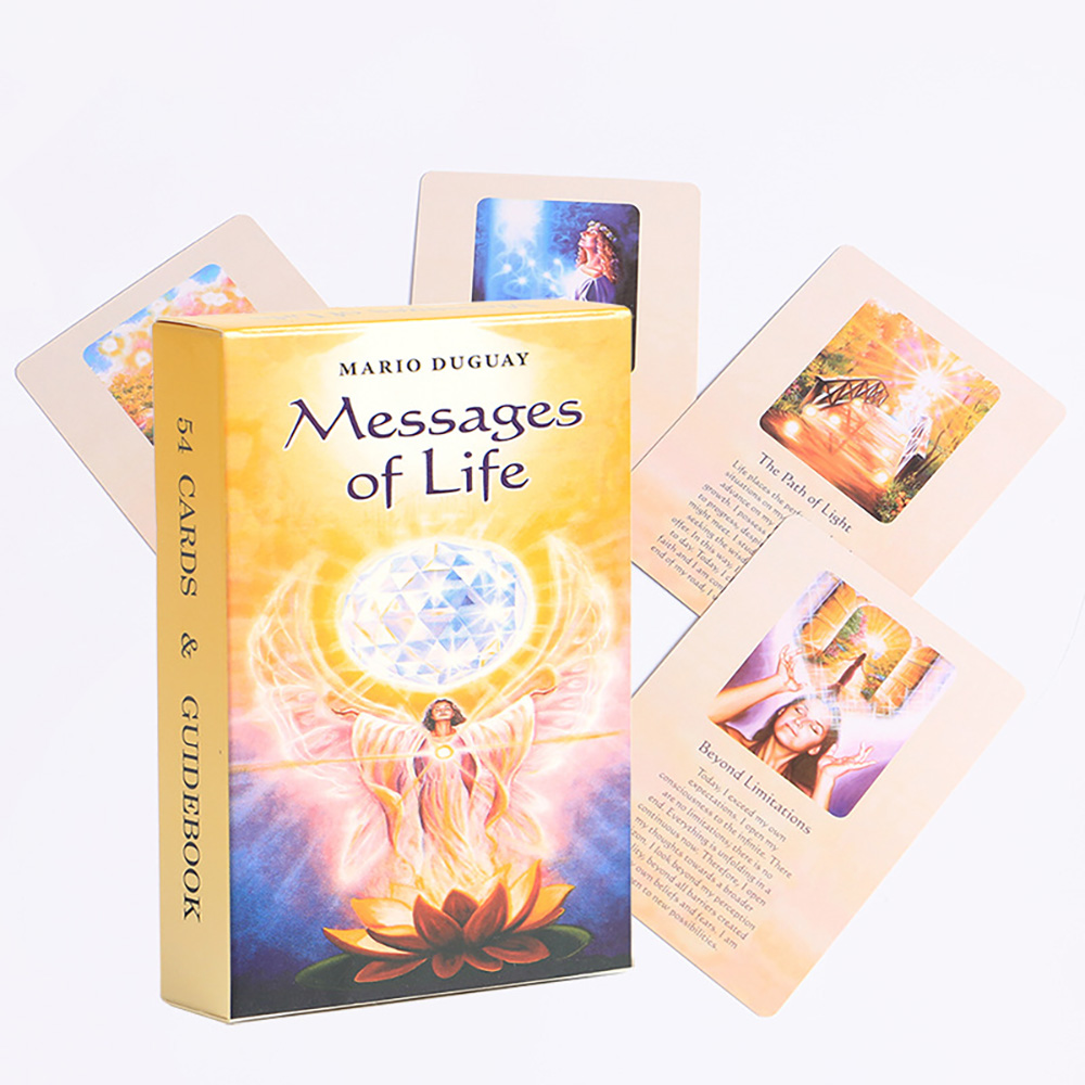 Bài Oracle Message of Life Oracle 54 Lá  Đá Thanh Tẩy