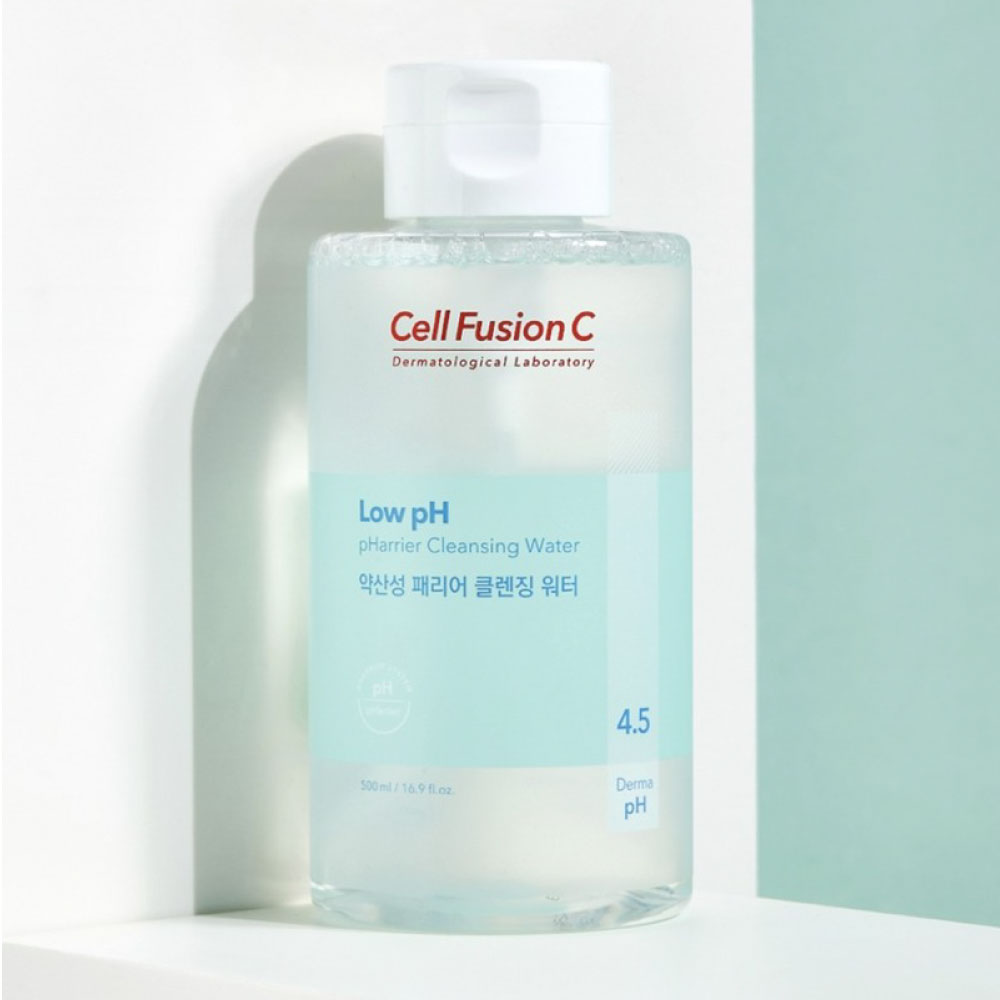 Nước Rửa Mặt Cấp Ẩm Cân Bằng Ph Da Cell Fusion C Low Ph Pharrier Cleansing Water (500ml)