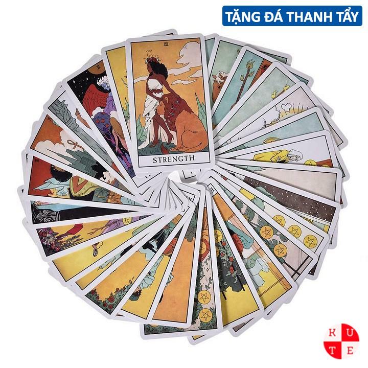 Bài Modern Witch Tarot 78 Lá Bài Tặng File Tiếng Anh Và Đá Thanh Tẩy