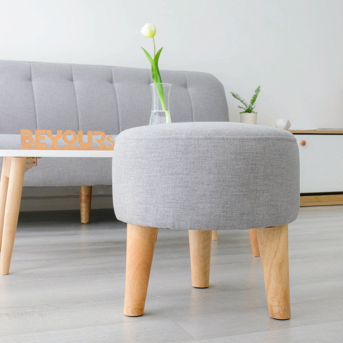 Bộ Sofa Giường Bàn Trà Ghế Đôn BEYOURs Đa Năng Tiện Dụng Nội Thất Phòng Khách Lắp Ráp Dễ Dàng